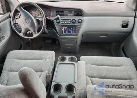 2000 Honda Odyssey Ex из США, поврежденный, VIN 2HKRL1860YH596769